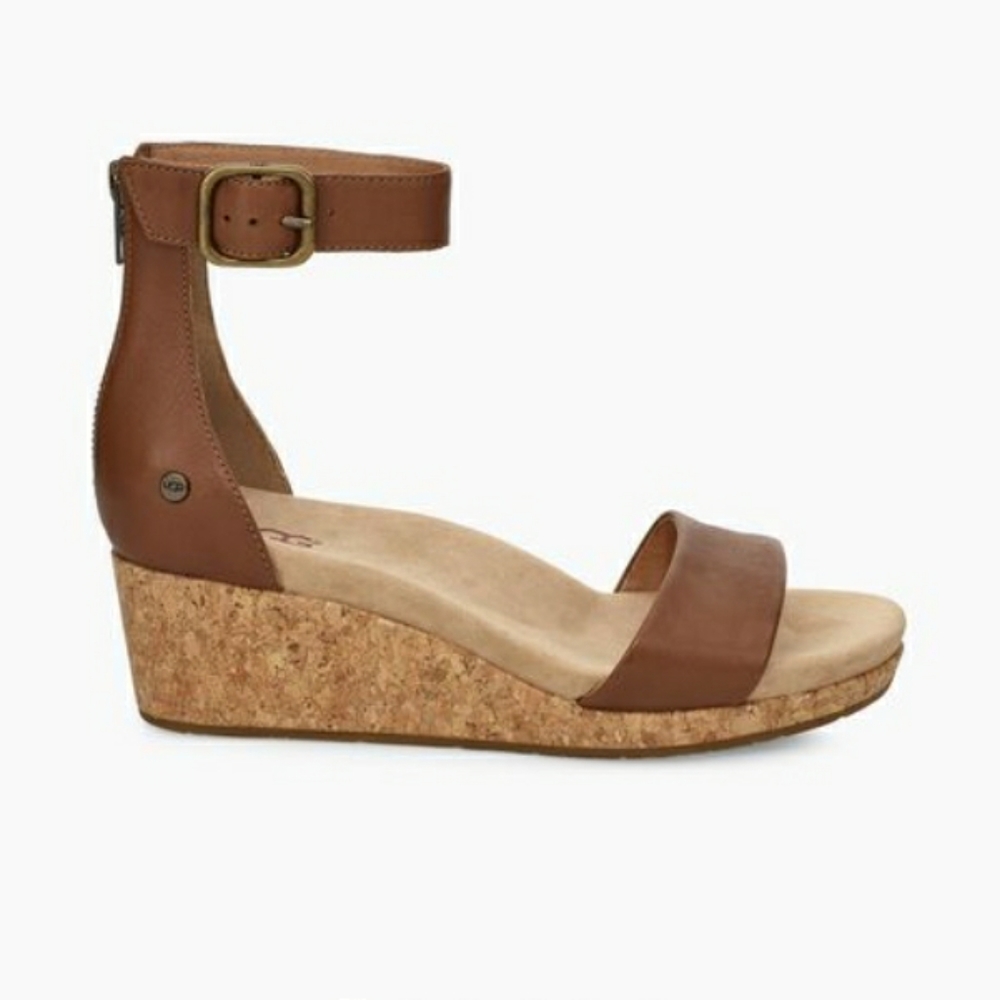 UGG Women's ZOE II WEDGE chestnut color